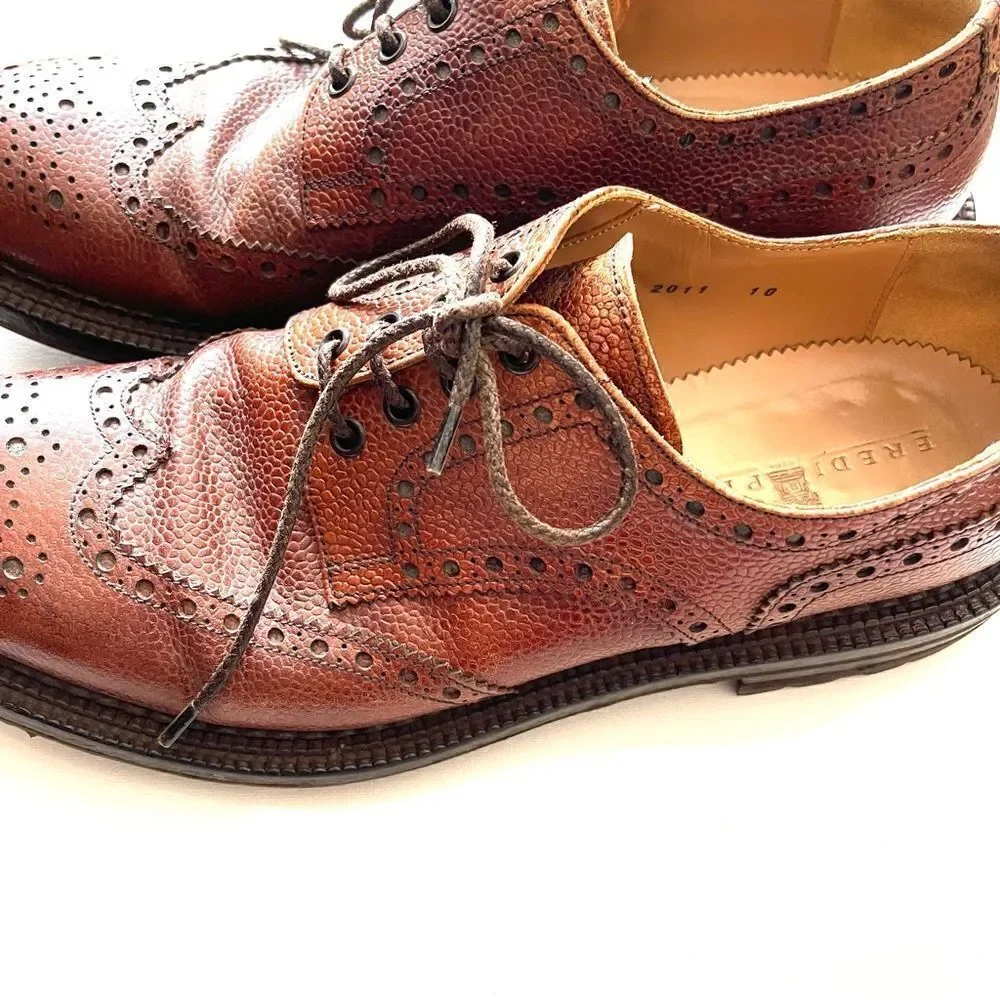 EREDI PISAÑO Men’s Derby Lace up Shoes size 10